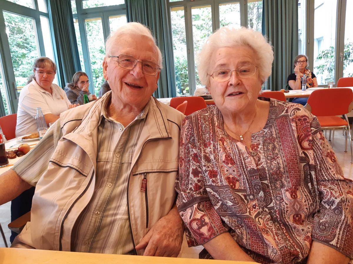 Das Ehepaar Heine unser längstes Mitglieder-Paar