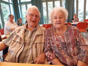 Das Ehepaar Heine unser längstes Mitglieder-Paar