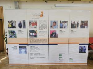 10 Jahre Stoma-Selbsthilfe Braunschweig am 25.09.2024 unsere Bannerwand