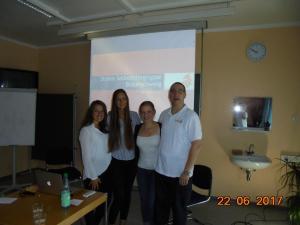 	Aber jetzt 'TADA' das Gruppenbild zum Schluss